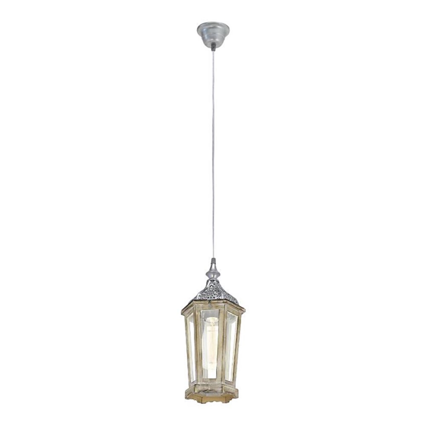 Eglo 49206 - Chandelier KINGHORN 1xE27/42W/230V