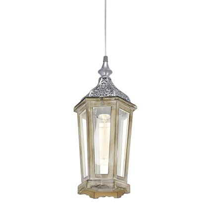 Eglo 49206 - Chandelier KINGHORN 1xE27/42W/230V