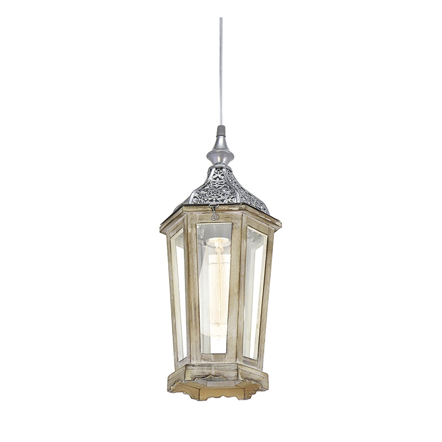 Eglo 49206 - KINGHORN cable-hung pendant 1xE27/42W/230V