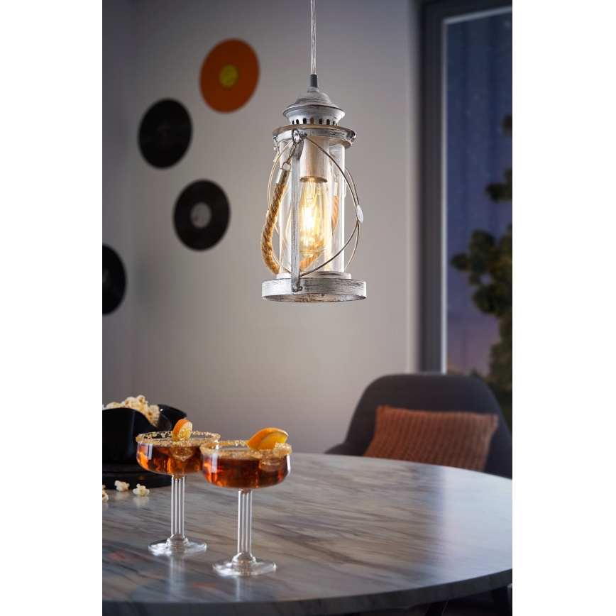 Eglo - Chandelier 1xE27/60W/230V