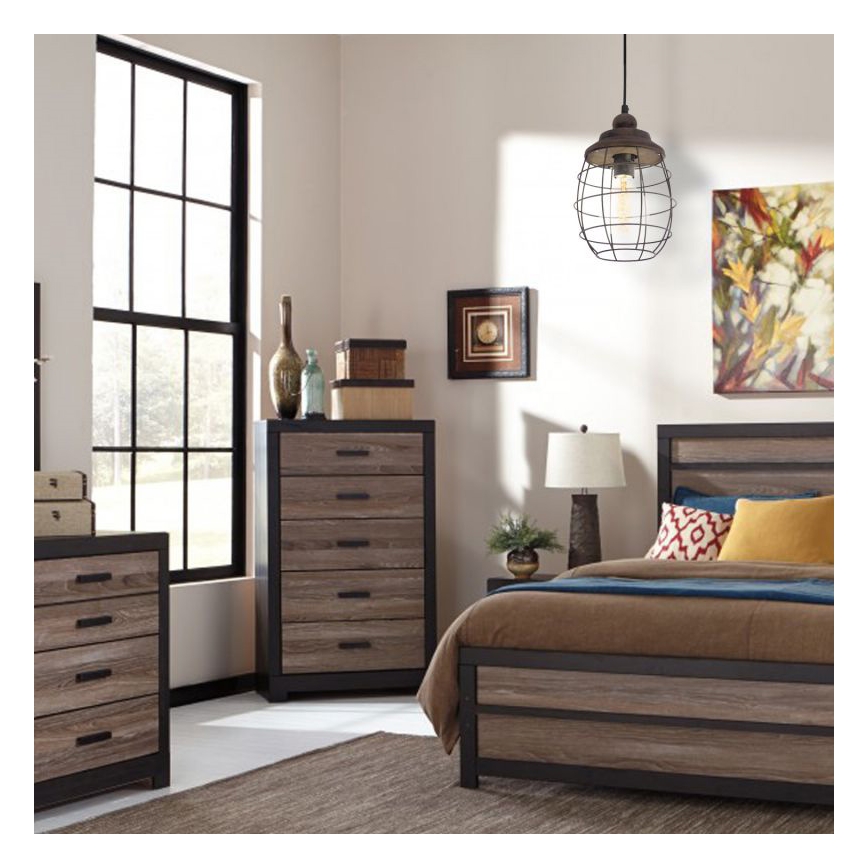 Eglo 49219 - BAMPTON Chandelier 1xE27/60W/230V