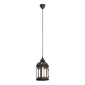 Eglo 49224 - Chandelier REDFORD 1 1xE27/60W/230V