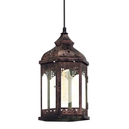 Eglo 49224 - Chandelier REDFORD 1 1xE27/60W/230V