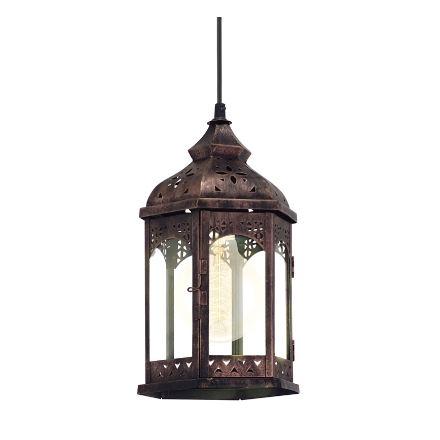Eglo 49224 - Chandelier REDFORD 1 1xE27/60W/230V
