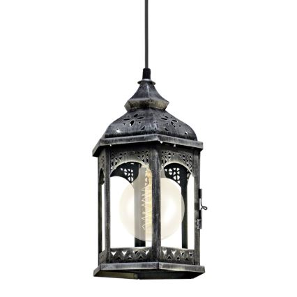 Eglo 49225 - Chandelier REDFORD 1 1xE27/60W/230V