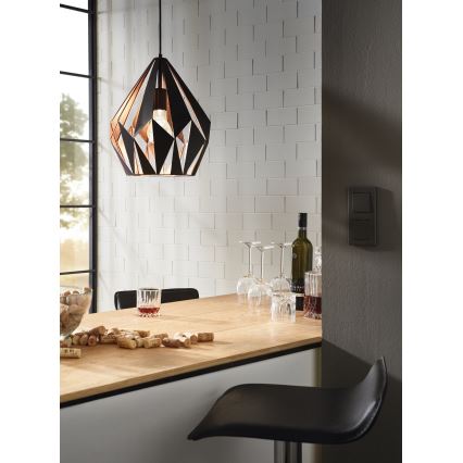 Eglo - Chandelier 1xE27/60W/230V