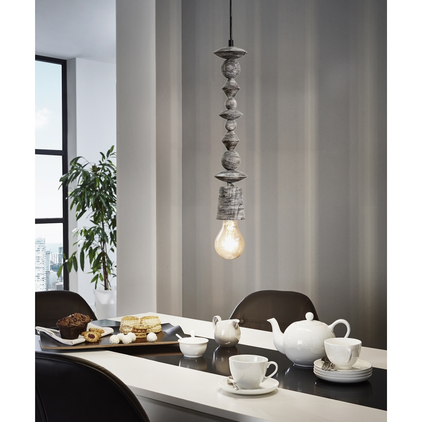 Eglo 49372 - Pendant light AVOLTRI 1xE27/60W/230V