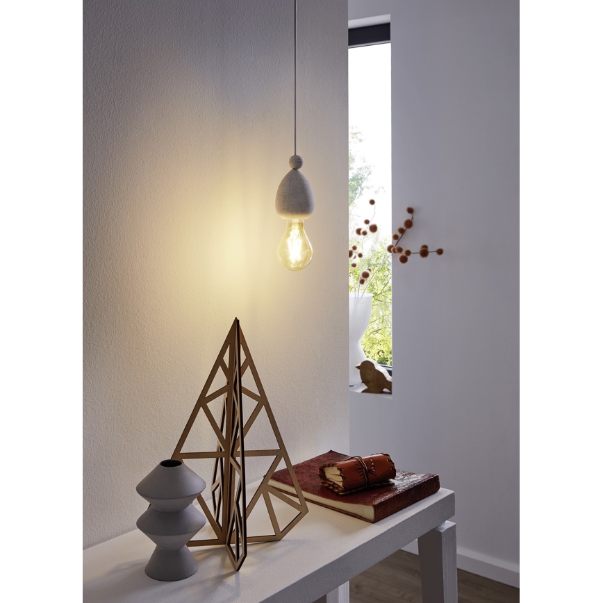 Eglo 49377 - Pendant light AVOLTRI 1xE27/60W/230V