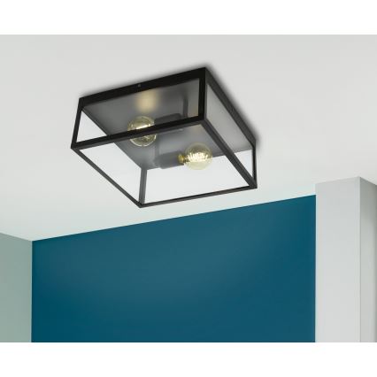Eglo - Ceiling light 2xE27/60W/230V