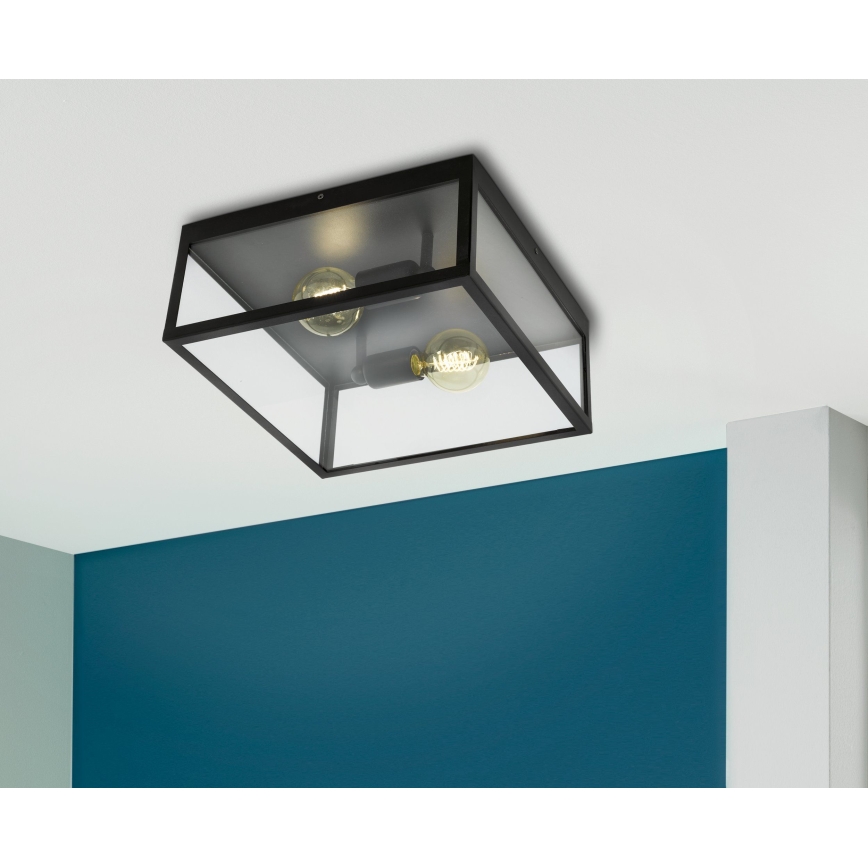 Eglo - Ceiling light 2xE27/60W/230V