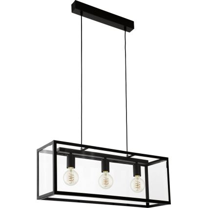 Eglo - Chandelier 3xE27/60W/230V