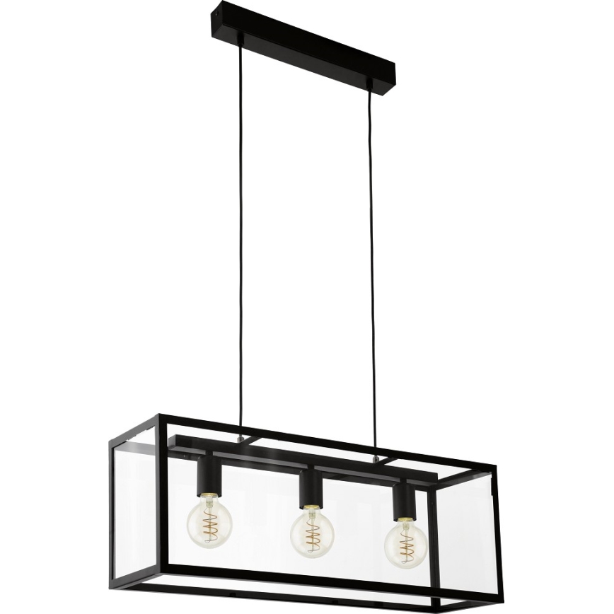 Eglo - Chandelier 3xE27/60W/230V