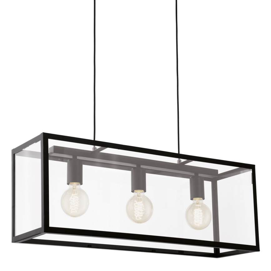 Eglo - Chandelier 3xE27/60W/230V