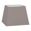 Eglo 49422 - Lampshade for floor lamp VINTAGE brown E14 23x23 cm