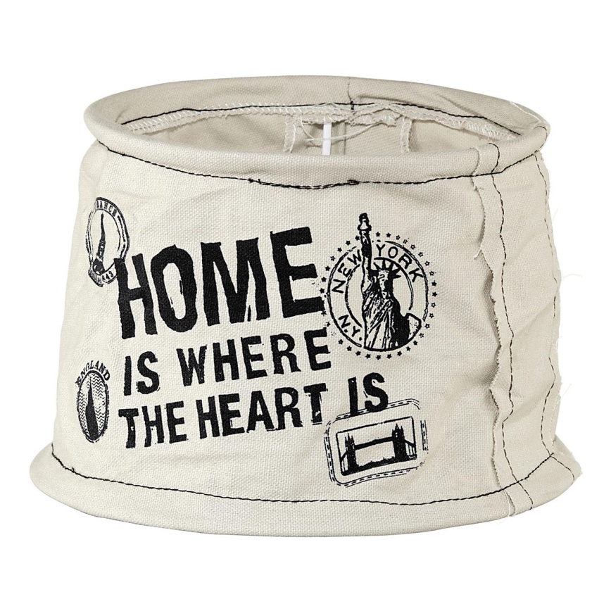 Eglo 49442 - Shade VINTAGE linen home E14 diameter 20 cm