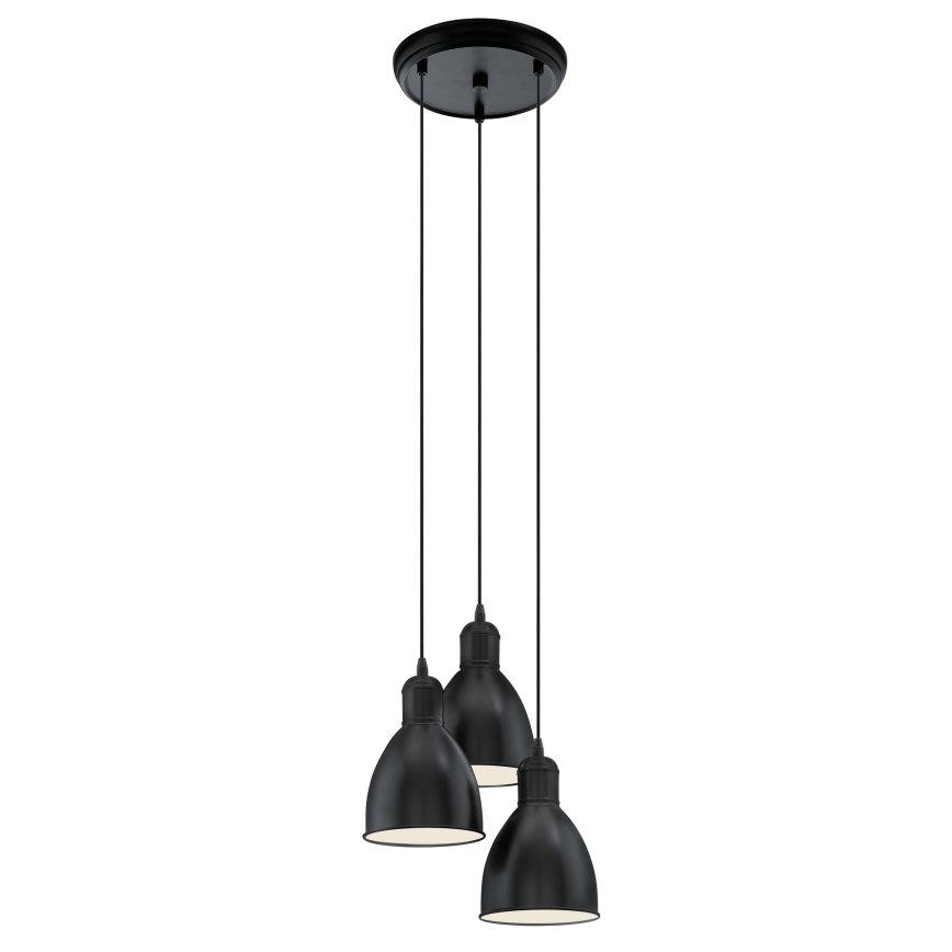 Eglo - Chandelier 3xE27/60W/230V