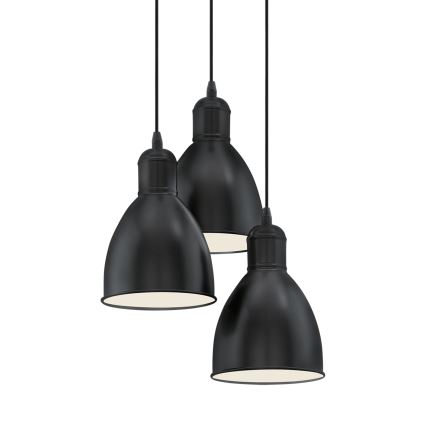 Eglo - Chandelier 3xE27/60W/230V