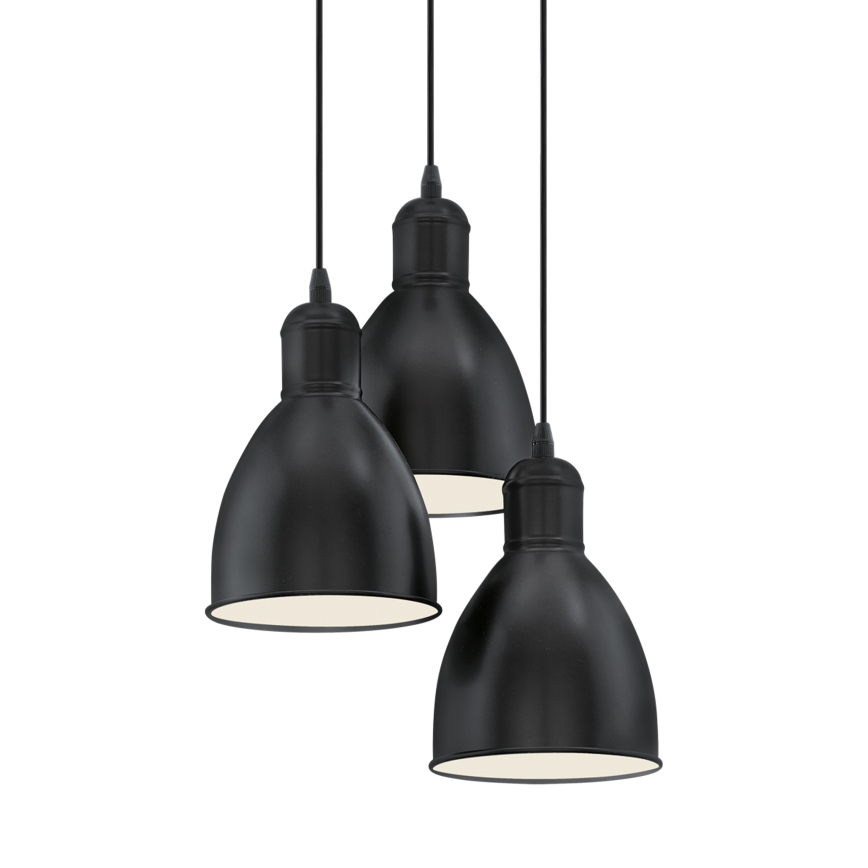 Eglo - Chandelier 3xE27/60W/230V