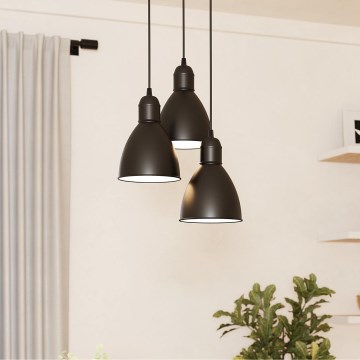 Eglo 49465 - PRIDDY Chandelier 3xE27/60W/230V