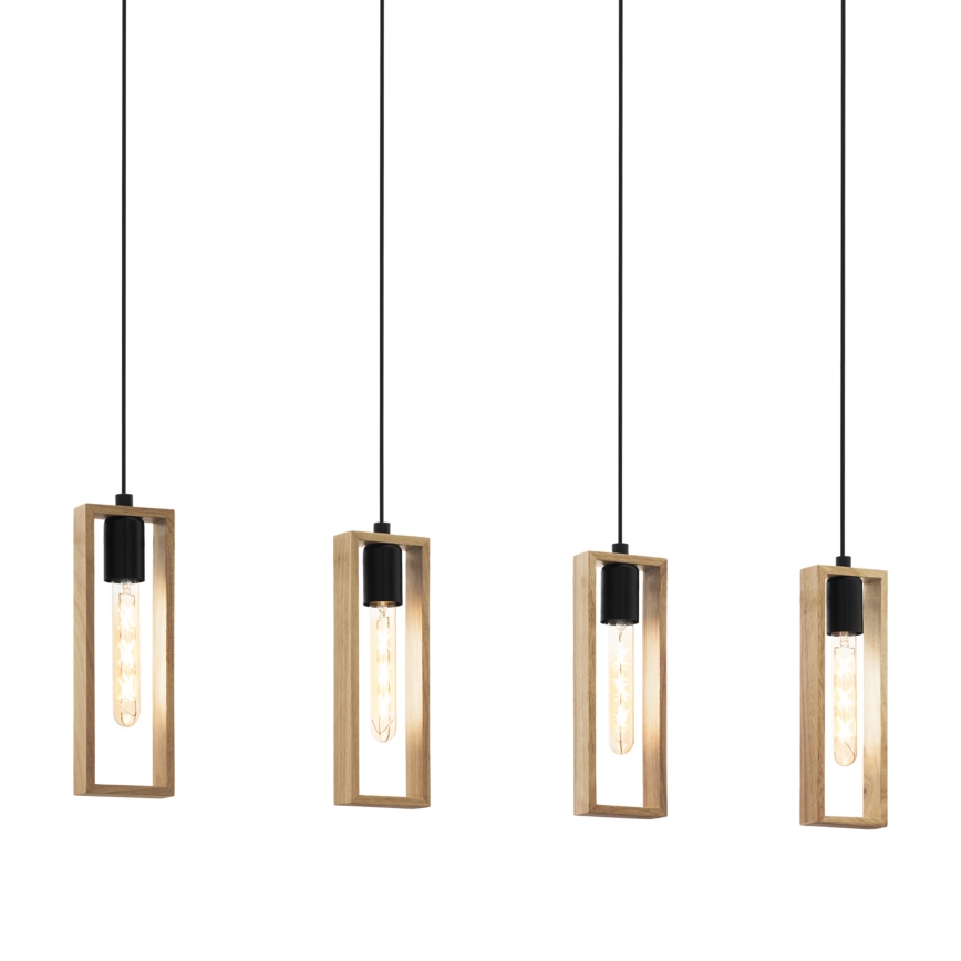 Eglo - Chandelier on a string 4xE27/60W/230V