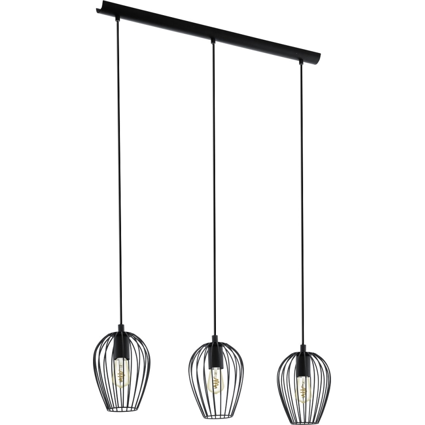 Eglo - Chandelier 3xE27/60W/230V