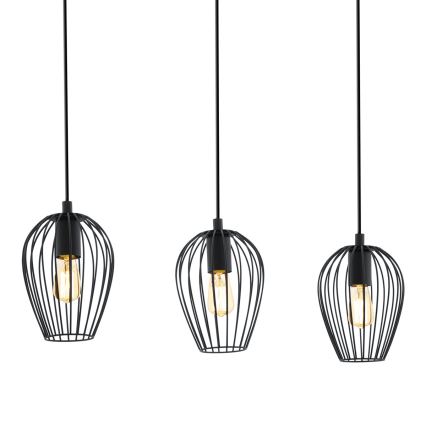 Eglo - Chandelier 3xE27/60W/230V