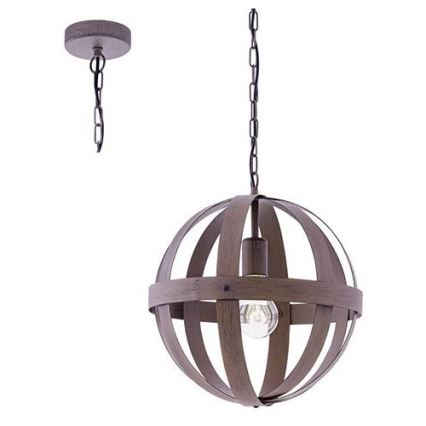 Eglo 49482 - Chandelier on a chain WESTBURY 1xE27/60W/230V d. 37 cm