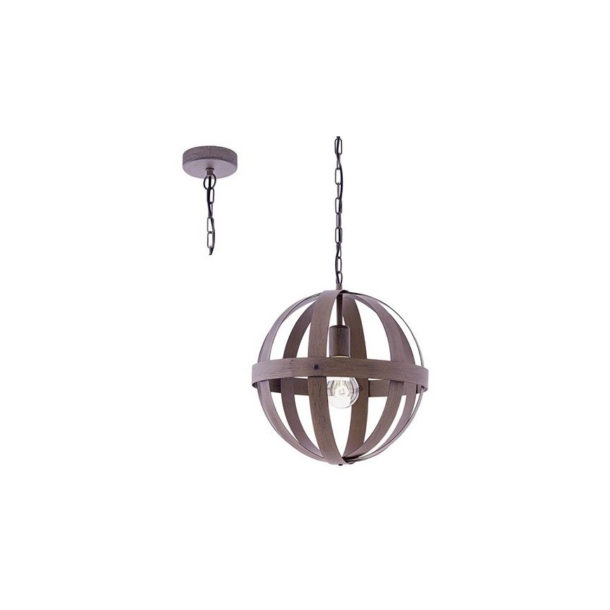 Eglo 49482 - Chandelier on a chain WESTBURY 1xE27/60W/230V d. 37 cm