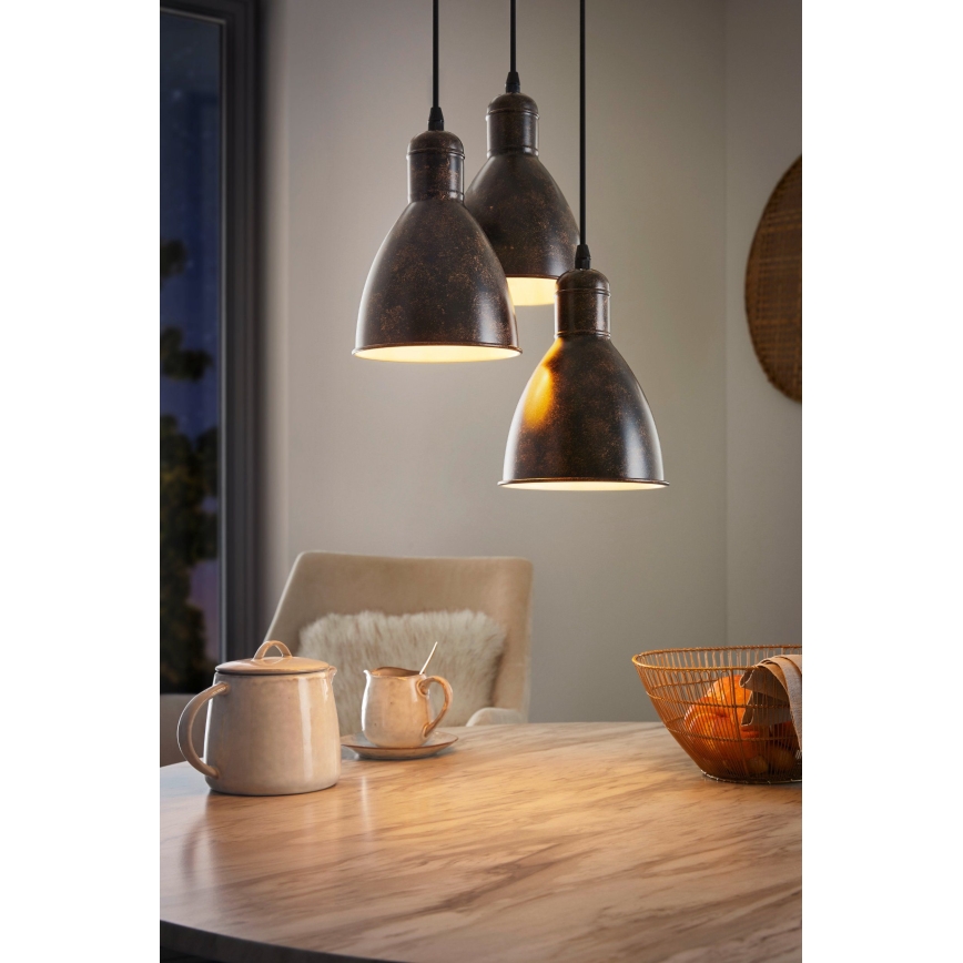 Eglo - Chandelier 3xE27/60W/230V