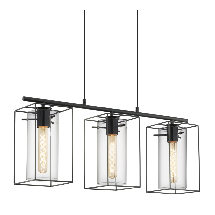 Eglo - Chandelier 3xE27/60W/230V