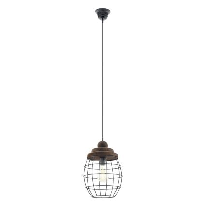 Eglo 49499 - Chandelier BAMPTON 1xE27/60W/230V