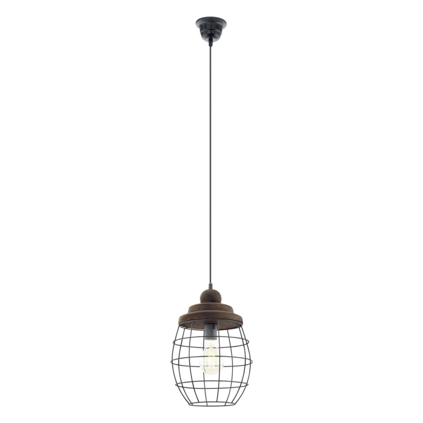 Eglo 49499 - Chandelier BAMPTON 1xE27/60W/230V