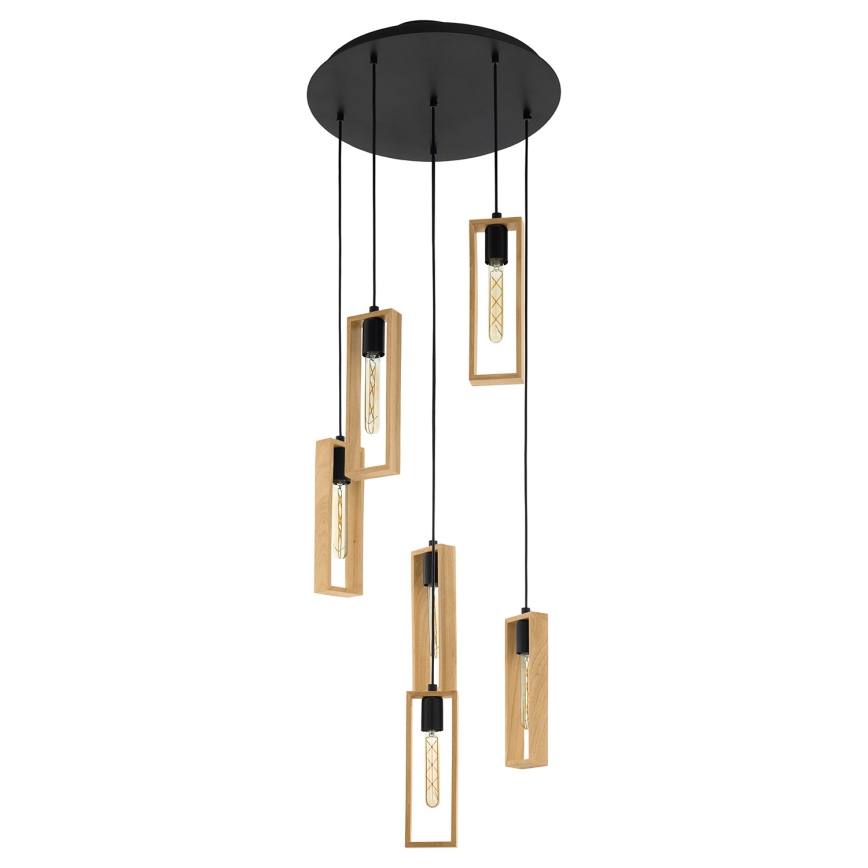 Eglo - Chandelier on a string 6xE27/60W/230V