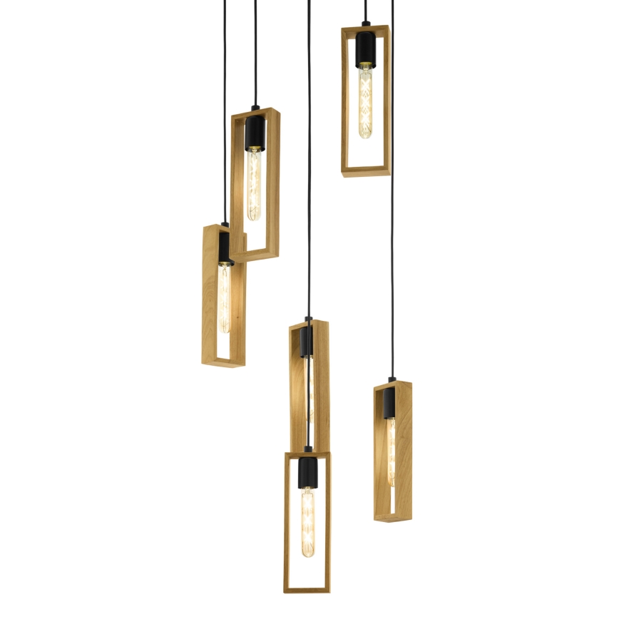 Eglo - Chandelier on a string 6xE27/60W/230V