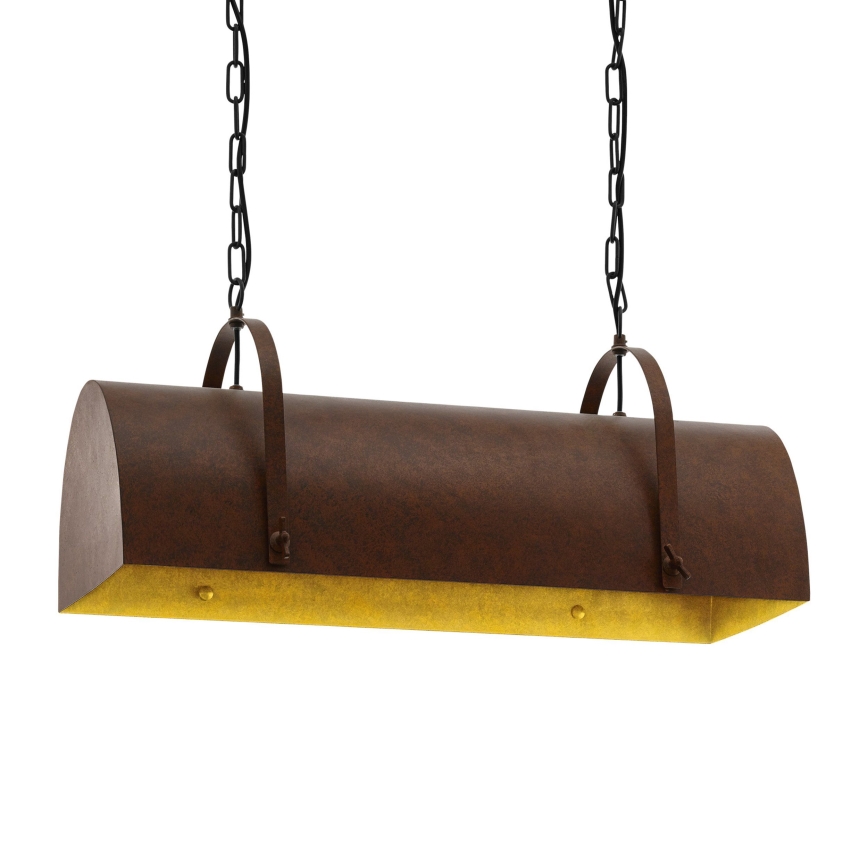 Eglo 49687 - Chandelier on a chain DEERHURST 2xE27/60W/230V