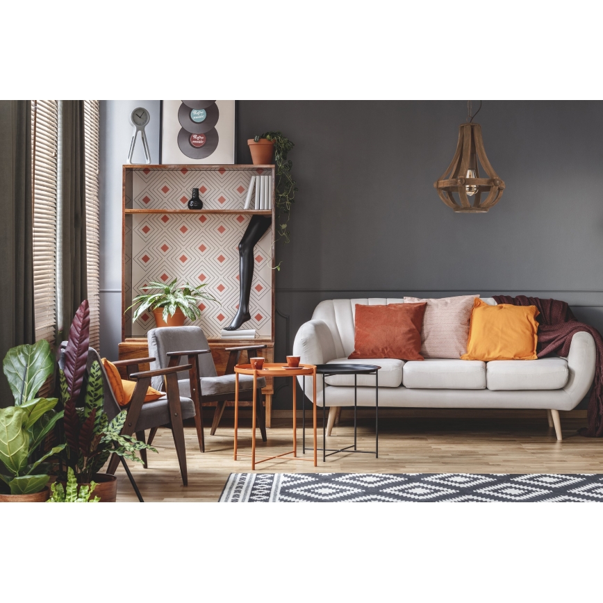 Eglo 49724 - KINROSS Chain-Suspended Chandelier 1xE27/60W