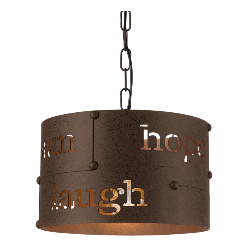Eglo 49734 - Chandelier on a chain COLDINGHAM 1xE27/60W