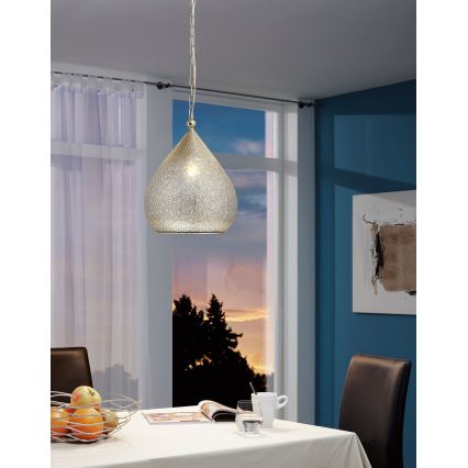 Eglo 49768 - MELILLA Pendant Light 1xE27/60W