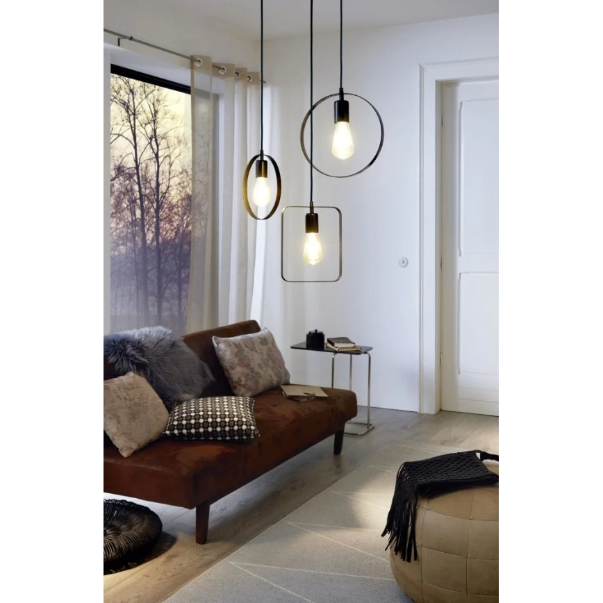 Eglo 49776 - BEDINGTON Cable Pendant Light 1xE27/60W