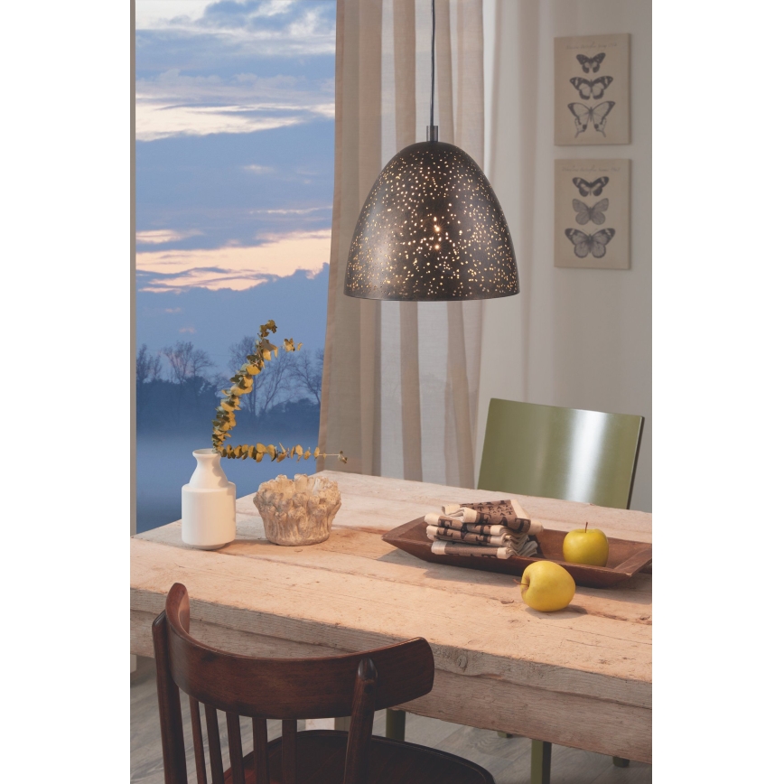 Eglo 49814 - SAFI Pendant Light 1xE27/60W