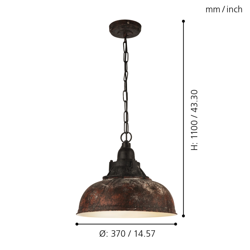Eglo - Chandelier on a chain  1xE27/60W