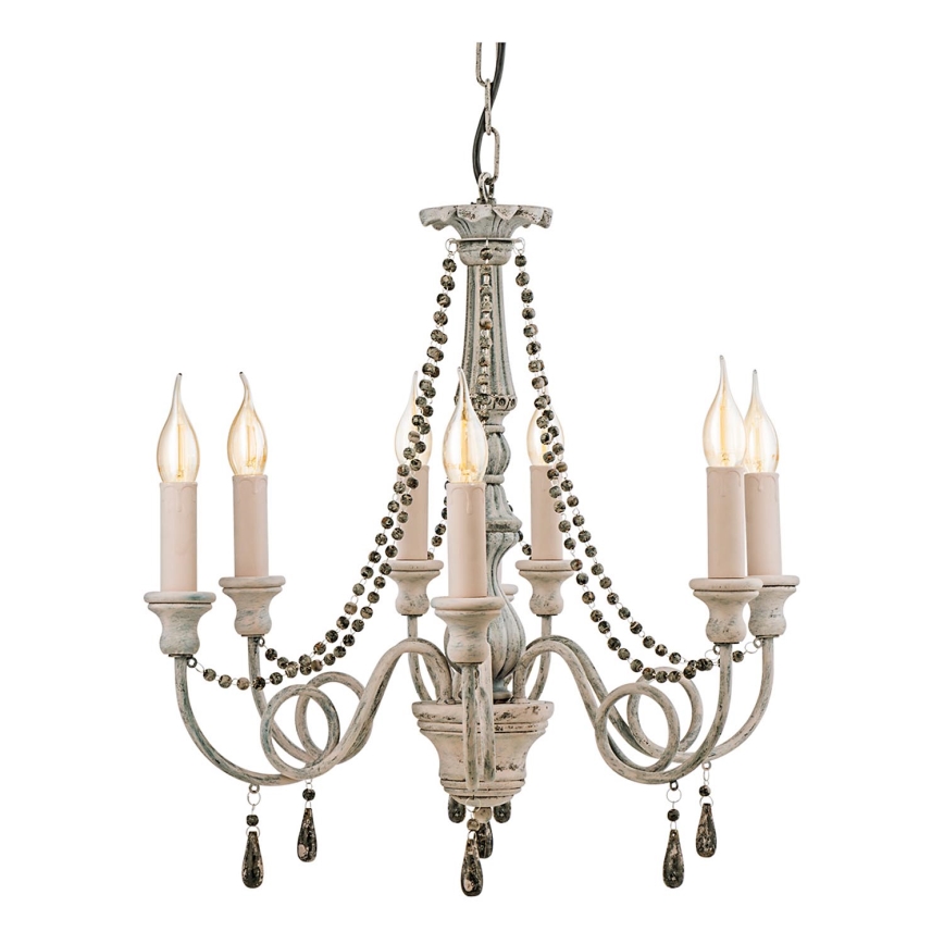 Eglo 49822 - Chandelier on a chain COLCHESTER 8xE14/40W