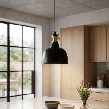 Eglo 49839 - GILWELL cable-hung pendant 1xE27/60W/230V