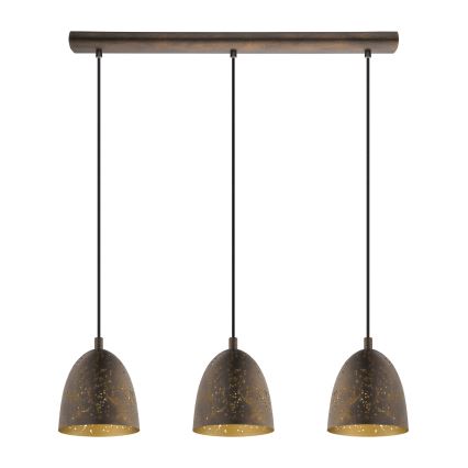Eglo 49871 - SAFI Pendant Light 3xE27/60W
