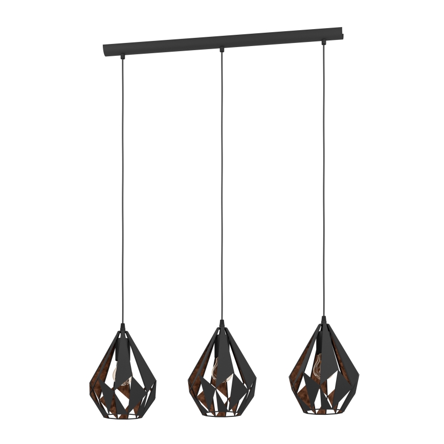 Eglo - Pendant light 3xE27/60W/230V