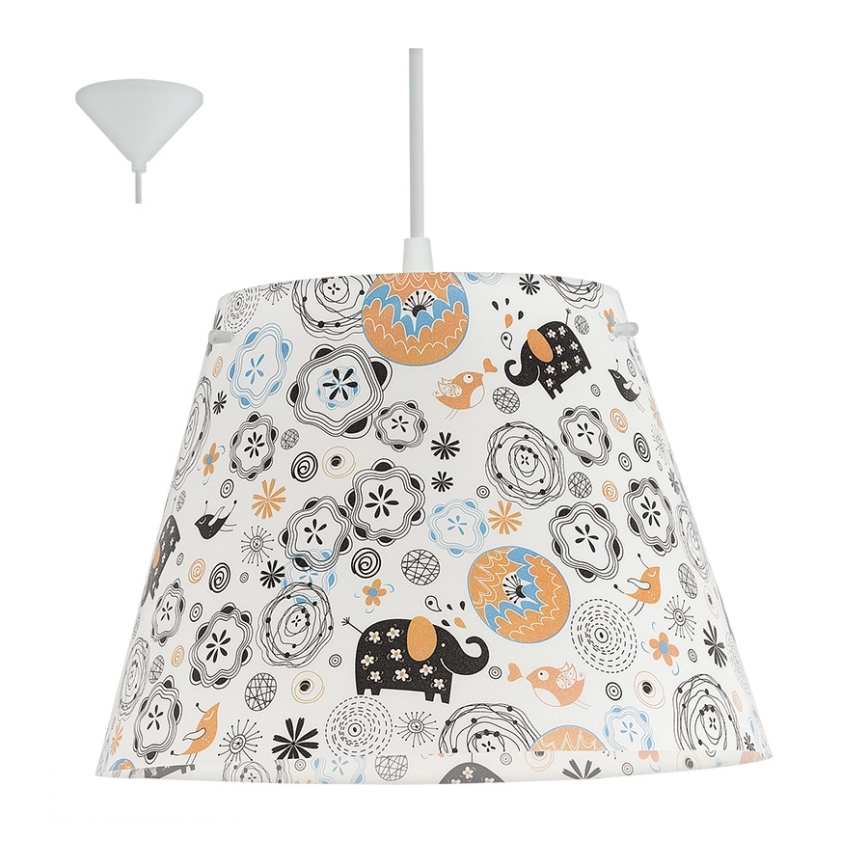 Eglo 54459 - Chandelier on a string MOLOVE 1xE27/60W/230V