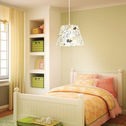 Eglo 54459 - Chandelier on a string MOLOVE 1xE27/60W/230V