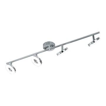 Eglo 54676 - LED Spotlight 4xLED/6W/230V matte chrome