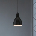Eglo 55243 - PRIDDY Cable-hung Pendant Light 1xE27/60W/230V, Black