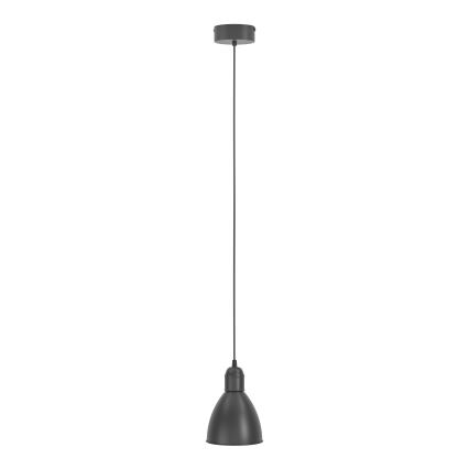Eglo 55243 - PRIDDY Cable-hung Pendant Light 1xE27/60W/230V, Black